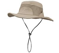 Cappello da Pescatore Uomo Estivo con Protezione UV 50+ Tesa Larga Anti UV Regolabile Cappello Safari in Rete Traspirante e Pieghevole per Pesca, Trekking, Campeggio, Giardinaggio