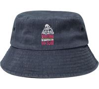 Cappello da Pescatore Waiting for Something To Happen On Oak Island Cappello A Secchiello Traspirante Buckethat Protezione Bucket Hat per Escursionismo Shopping Vacanze