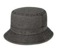 Cappello da Pescatore Washed Bucket by Lipodo nero S (55-56 cm)