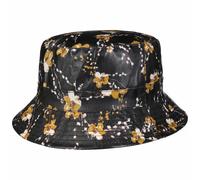 Cappello da Pioggia Flower Bucket by McBURN nero One Size