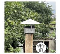 Cappello da pioggia galvanizzato con galvanizzato con galvanizzato con galvanizzato, cappellino da piovosità, cappellino da pioggia del tetto, ventilazione in acciaio zincato in acciaio zincato tutto