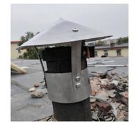 Cappello da pioggia galvanizzato con galvanizzato con galvanizzato con galvanizzato, cappellino da piovosità cono, cappellino da camino per camino ， cappuccio da pioggia tetto, ventilazione in