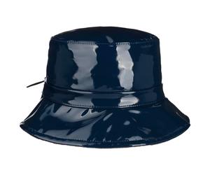 Cappello da Pioggia Laccato by bedacht blu scuro One Size