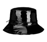Cappello da Pioggia Laccato by bedacht nero One Size