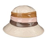 Cappello da Pioggia Vernice Multicolour by bedacht bianco crema One Size
