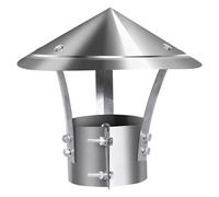 Cappello da pioggia zincato galvanizzato Capo di pioggia galvanizzato Capo di chimney, cappuccio per protezione per pioggia per pioggia Capo di protezione da pioggia Cappuccetto galvanizzato Cowl,