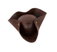 Cappello da pirata a tricorno di Halloween, regalo per travestimenti e feste