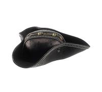 Cappello da pirata a tricorno per cosplay, feste, accessori per costumi di