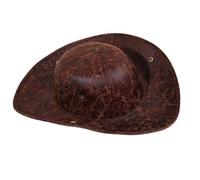 Cappello da pirata per adulti, stile coloniale, cappello tricorno, medievale, pirata, divertente, festa storica, coloniale, per Halloween, tricorno, steampunk, adulto storico