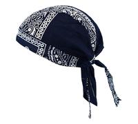 Cappello da pirata traspirante per uomini, donne, bambini, ciclismo, confortevole, design di raffreddamento, cappello da ciclismo, cappello da viaggio in cotone, blu navy, Taglia unica