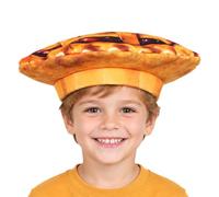 Cappello da pizza per adulti, per Halloween, cosplay e feste | Copricapo per cabina fotografica per artisti di carnevale, spettacoli teatrali, eventi a tema, servizi fotografici, film