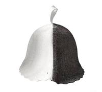 Cappello da sauna da uomo seguendo il linguaggio visivo pilota e realizzato al 100% in feltro per supporto termico e fisico (C)