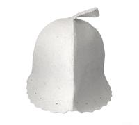 Cappello da sauna da uomo seguendo il linguaggio visivo pilota e realizzato al 100% in feltro per supporto termico e fisico (B)