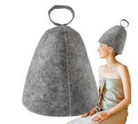 Cappello Da Sauna - Feltro, Cuffia Da Bagno 27,56x23 Cm | Isolamento Termico Protezione Ergonomica Per Sauna Ad Asciugatura Rapida E Lavabile - Copricapo Spa Per Bagno Turco, Stabilimento Balneare, Sp