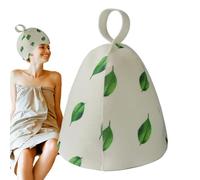 Cappello Da Sauna - Feltro, Cuffia Da Bagno 27,56x23 Cm | Isolamento Termico Protezione Ergonomica Per Sauna Ad Asciugatura Rapida E Lavabile - Copricapo Spa Per Bagno Turco, Stabilimento Balneare, Sp