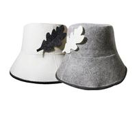 Cappello da sauna in feltro assorbente per donne e uomini, regola la temperatura, cappello da sauna da pescatore, riutilizzabile, cappello da sauna per sauna per sauna più lunga, cappello da sauna da