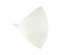 Cappello da sauna in feltro ispessito per la protezione della testa e della fronte in sauna, resistente al calore, copertura per le orecchie, accessorio da bagno portatile (23 x 35 (bianco laterale)