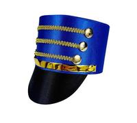Cappello da schiaccianoci per adulti - Costume da soldato per adulti Costume militare, direttore d'orchestra King Top Hat | Accessori per gioco di ruolo cavaliere, costume da festival nocciola