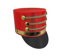 Cappello da schiaccianoci per adulti - Costume da soldato per adulti Costume militare, direttore d'orchestra King Top Hat | Accessori per gioco di ruolo cavaliere, costume da festival nocciola
