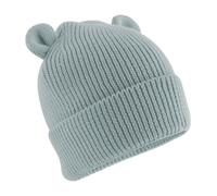 Cappello Da Sci Ribbed Beanie Organic Baby Bear Beechfield Per Bambini E Bambine