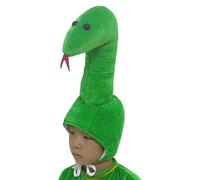Cappello da serpente per il Capodanno cinese - Cappeĺlo in costume da animale in peluche per festival, giochi di ruolo | Čappello Snake Year per feste, fotografie, spettacoli teatrali, travestimenti a