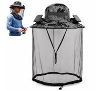 Cappello Da Sole Con Ventilatore A Energia Solare Per Uomo E Donna - Cappello Safari A Tesa Larga Con Protezione UVs, Doppio Ventilatore Solare E Rete Traspirante - Per Pesca(Natural)
