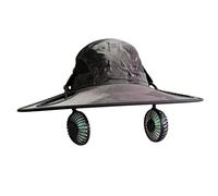 Cappello da Sole con Ventilatore - Berretto Rinfrescante Impermeabile Ricaricabile con Ventilatori | Cappello Parasole con Protezione UV - per Spiaggia Pesca Viaggio Escursionismo Giardinaggio Golf