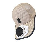 Cappello da Sole con Ventola | USB Ricaricabile A Tre velocità - Cappello da Baseball con Ventilatore Solare | per Viaggi, Scuola, Bici, Fidanzata, Adolescenti, Mamme, Adulti