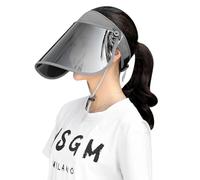 Cappello da sole da donna, a tesa larga, con protezione UV UPF 50,protezione da ciclismo, cappello da baseball regolabile a tesa larga, cappello da sole vuoto, per spiaggia, viaggi, escursionismo