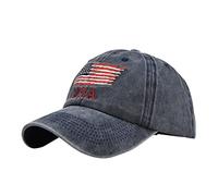 Cappello da sole da donna e uomo, con ricamo a stella, in cotone, cappello da camionista verde oliva, Marina Militare, Taglia unica