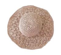Cappello da sole da donna, leggero, pieghevole/ripiegabile, rosa, Taglia unica
