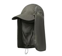 Cappello da Sole da Trekking - Cappello con Protezione UV e Maschera Integrata | Copricollo Traspirante Asciugatura Rapida Accessorio Camping Uomo Donna Spiaggia Escursionismo Giardinaggio Ciclismo