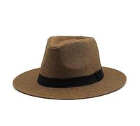 Cappello da Sole Estivo Cappello da Sole in Paglia da Uomo e da Donna alla Moda, con Tesa Larga, for la Spiaggia