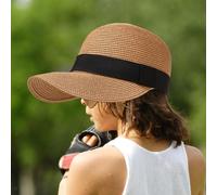 Cappello da sole estivo da spiaggia per equitazione, berretto antisole per