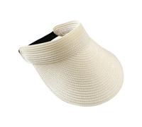 Cappello da sole in paglia da donna, a tesa larga, protezione UV UPF | Pon