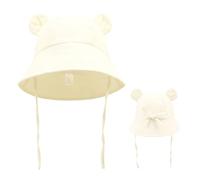 Cappello da sole per bambini 2026 Cappelli Caldi Ragazze Ragazzi Con Cappuccio Sciarpa Invernale Bambino Cappello Sciarpa Sciarpa Maglia Cappello Estivo Bambino Unisex Cappy Cappello, Giallo chiaro