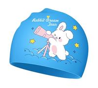 Cappello da sole per bambini 2026 Cappucci Da Bagno per Bambini In Silicone Sono Carini E Stretti Non UN. Sono Sia Per Come Cappello Estivo Outdoor Ragazza Cap Hat, Azzurro cielo1, 5Y-12Y