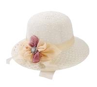 Cappello da sole per bambini, cappello estivo coreano, cappello turistico, cappello da pescatore, cappello da bacino, cappello da donna per escursioni, bianco, Taglia unica