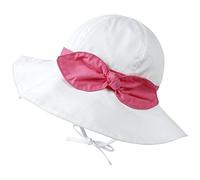 Cappello da sole per ragazzi e ragazze, 2026, Solido cappello da sole per bambini, con tesa larga UPF 50+, cappello protettivo per bambini, con cappello estivo unisex, multicolore, 48