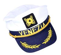 Cappello da sole regolabile in tessuto di cotone ricamato, design a tesa larga, si adatta alla maggior parte delle dimensioni della testa degli adulti, protegge dal sole, marinai, feste, festival