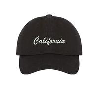 Cappello da sole unisex California Baseball Cap - West Coast Dad Hat - Unisex, Nero , Etichettalia unica