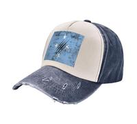 Cappello da Sole Unisex Fsof Micronesia in Tessuto Morbido,Regolabile E Traspirante,per Uomo E Donna,per La Corsa,Il Tempo Libero E L'Uso Quotidiano. Leggero E Pratico. N Blue