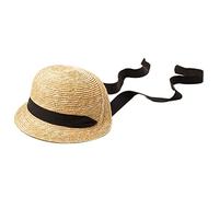 Cappello da sole unisex per ragazze per temperamento nobile cappello da sole grazioso ornamento protezione dalla luce solare raffinati cappelli da donna ripiegabile