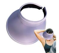 Cappello da sole vuoto, alette parasole per donna Ventilazione pieghevole