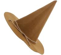Cappello da Spaventapasseri Cosplay in Feltro, Punta Semplice | Decorazione per Feste e Giardino, Adatto a Costumi e Animali, Stile Sobrio per Uomini e Genitori