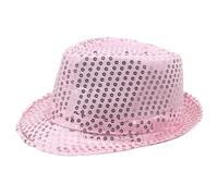 Cappello Da Spettacolo Magico For Palcoscenico Glitterato Forniture For Feste Cappello Da Festa Lucido Cappello Da Jazz For Spettacolo Teatrale For Uomini E Donne Per Cena All'aperto Abbigliamento Cas