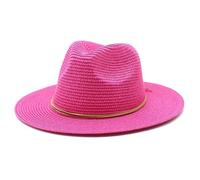 Cappello da spiaggia a cilindro colorato sole for uomo e donna a catena Per Donna(Color 7)