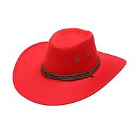 Cappello da spiaggia con cordino per adulti casual tinta unita moda estiva cappello da sole da cowboy a tesa larga da viaggio cappello da sole giovane selvaggio e tre camicia ragazzo manica lunga