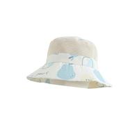 Cappello da spiaggia per bambini in cotone-poliestere traspirante con design a tesa larga cinturino regolabile in diversi colori per esterno traspirante Mesh cappello da spiaggia per bambini, blu