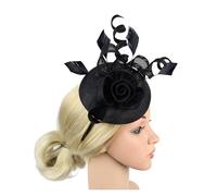 Cappello Da Sposa Cappello Da Donna Con Fiore, Fascia For Capelli Clip, A Scatola For Pillole, Copricapo Cocktail E Tè For Le Donne Per Le Donne(HA5803-11)